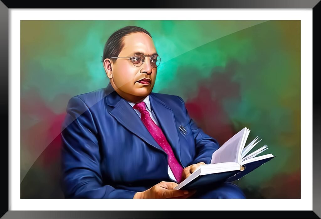 Ambedkar Painting HD Photo