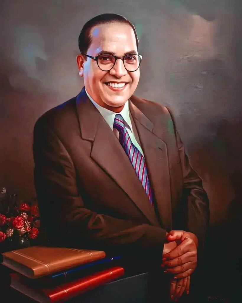 Ambedkar Smiling Portrait
