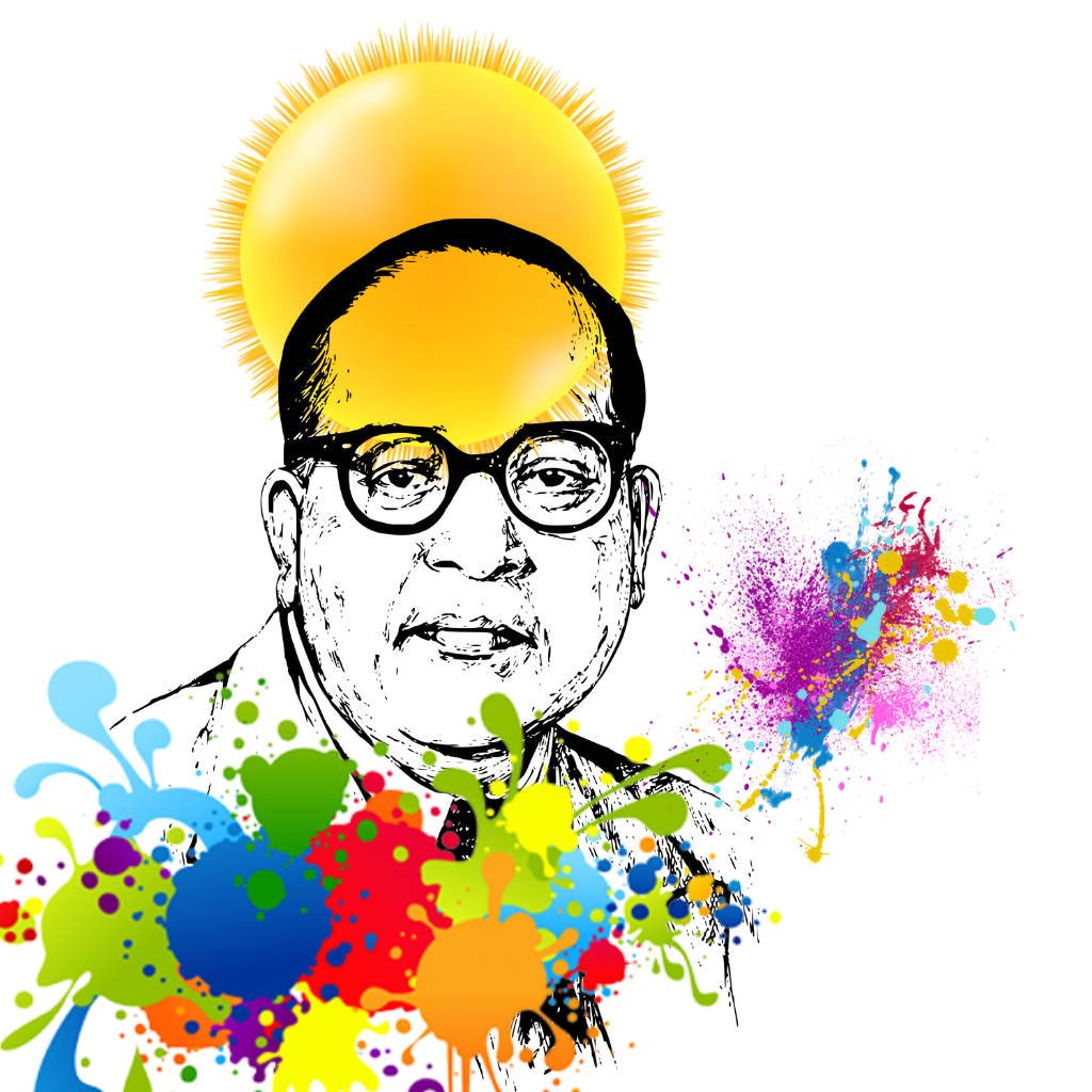 Ambedkar Pencil Art Photo