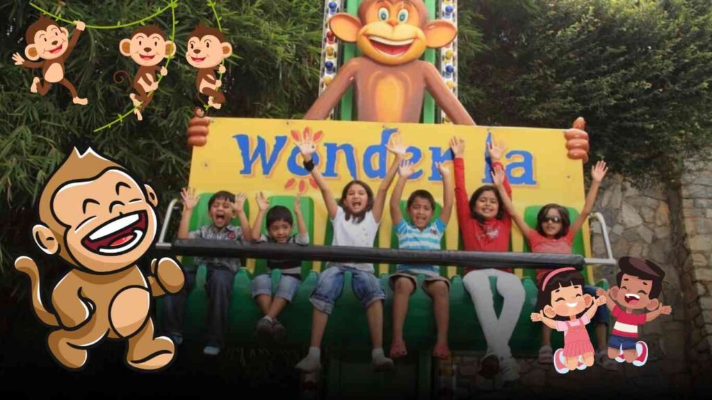 funky monkey, wonderla hyderabad