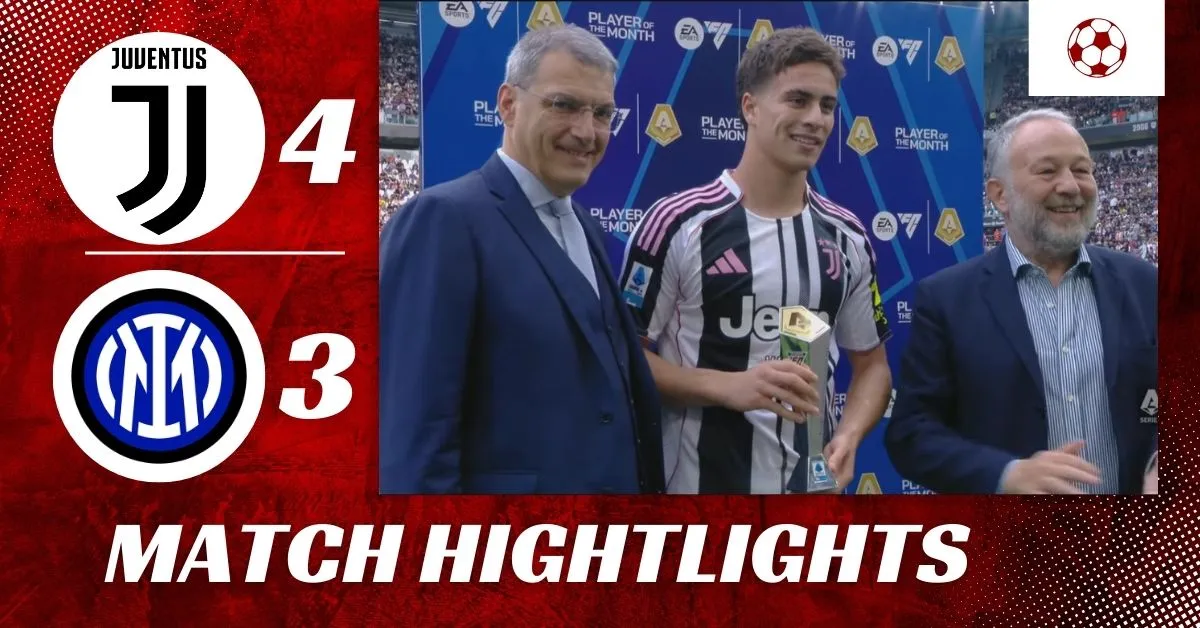 Juventus vs Inter match highlights