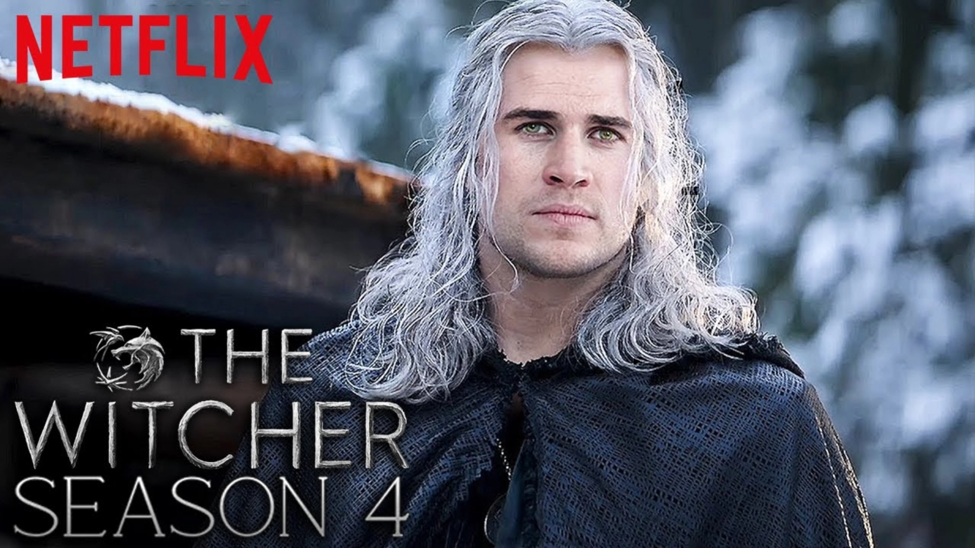 Liam Hemsworth as Geralt of Rivia in The Witcher Season 4 armor.